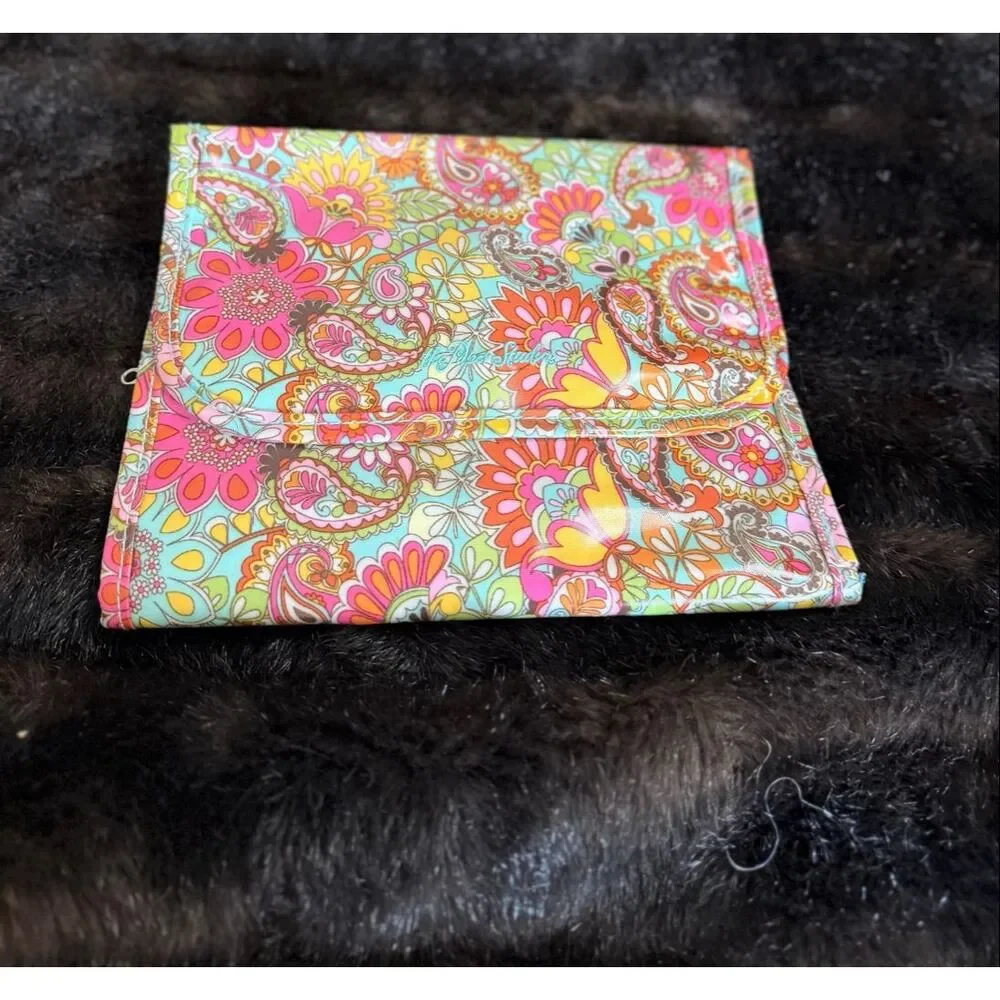 The paper studio pink paisley planner pouch